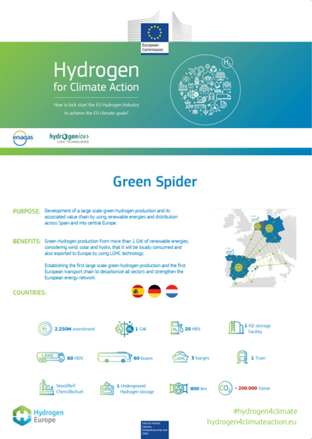 CLICK HERE TO DOWNLOAD THE GREEN SPIDER PDF.     For further information about the Green Spider project, please contact Mr Antonio Gómez Bruque (Enagas) at    agomez@enagas.es   .